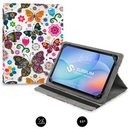Subblim Funda Trendy Case Mariposas para Tablet de 9.6-11 pulgadas